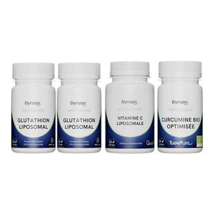 迪卫欧Dynveo白月光靓白四件套【谷胱甘肽*2+姜黄素+脂质体VC】