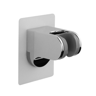 免打孔花洒支架可调节底座卫生间银色固定架浴室黑色莲蓬头洗澡