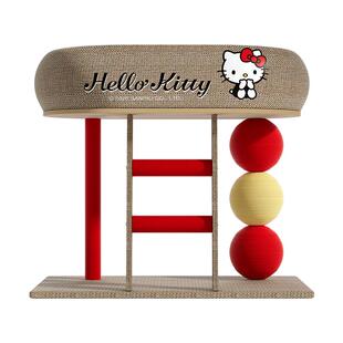 猫爬架猫窝一体猫抓板剑麻小户型不占地矮脚猫咪磨爪攀爬架猫抓柱