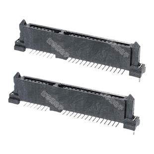 sata母座固态硬盘sata接口连接器7+15P 90度立式贴片硬盘插座维修