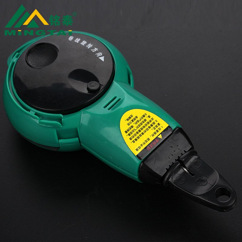 新款直销现货供应迷你型全自动墨斗自动卷线弹线器画线器木工工具