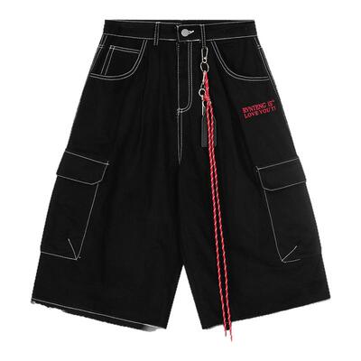 Holocene夏季小众设计短裤