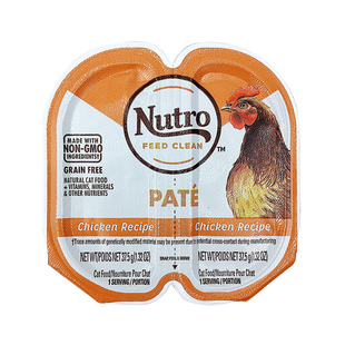 Nutro美士猫罐头餐盒一分为二鸡肉主食罐猫咪零食无谷湿粮75g*6罐