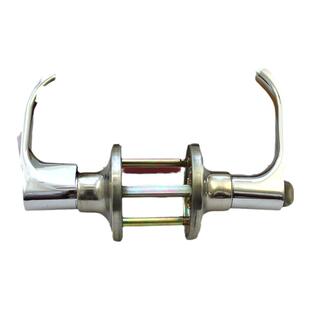 固安居S650CC三柱式门锁 合金彩钢板门锁三杆执手锁 亮光塑钢门锁