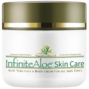 美国芦荟修复敏感肌痘印疤痕InfiniteAloe保湿乳液加拿大润肤霜