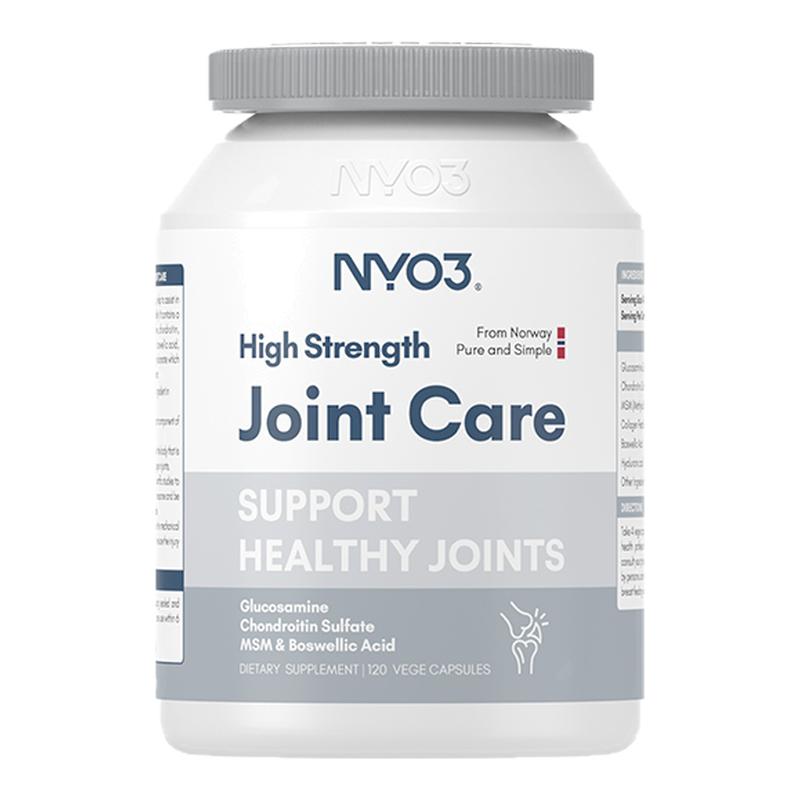 NYO3挪威进口氨糖软骨素加钙骨胶原维骨力MSM硫酸氨基葡萄糖膝盖