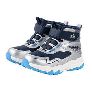 Dr.Kong江博士童鞋2025冬季新款魔术贴加绒保暖男女宝宝儿童棉鞋