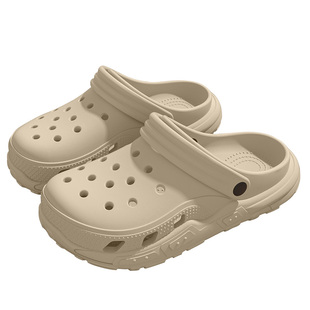 孕妇月子洞洞拖鞋女款专用防滑外穿2026新款防臭踩屎感可爱凉拖鞋
