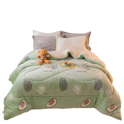 宿舍单人保暖四季通用太空棉冬被