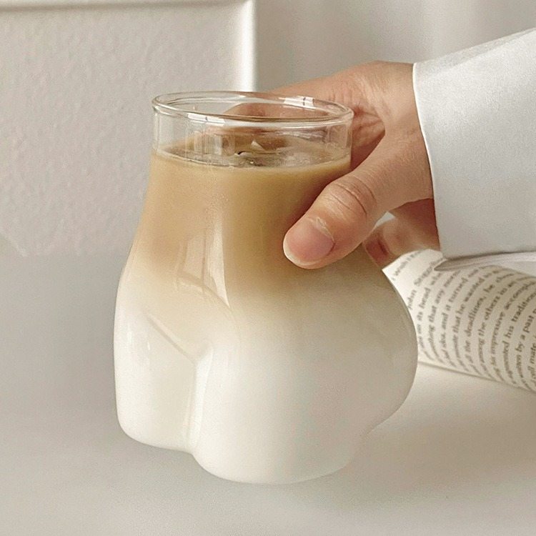 搞怪性感可爱屁屁玻璃杯咖啡杯杯饮创意杯啤酒杯饮料屁股冰杯