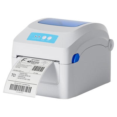 佳博GP1334D热敏打印机高清300点E邮宝不干胶亚马逊箱唛SKU出货单TEMU跨境电商合格证贴纸一二联单快递单打印