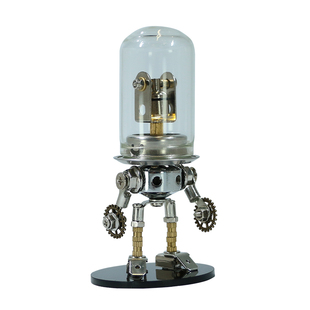 机械党引航员金属拼装模型潮玩桌搭摆件生日礼物送礼女生国创机甲