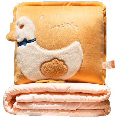 抱枕被子两用加厚冬季午睡枕头