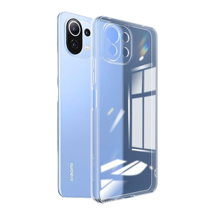 适用小米11青春版手机壳mi11lite新款青春活力版M2101K9C透明硅胶5G保护套m男女ml十一le全包防摔超薄软外壳