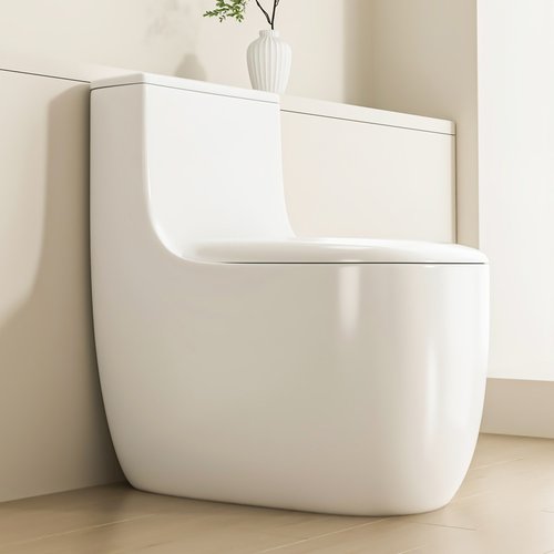 超漩虹吸式马桶家用酒店潮州连体座便器卫生间工厂抽水抽水坐便器