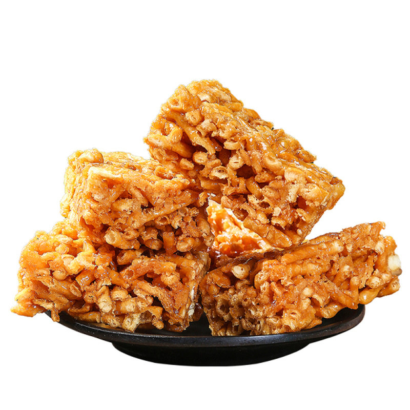 老式沙琪玛硬脆酥手工芝麻葱香