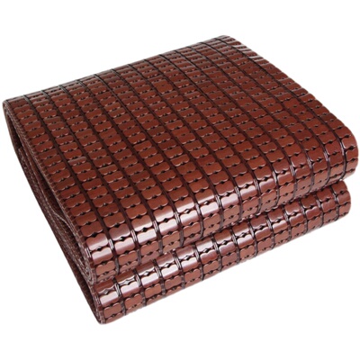 夏季麻将凉席双人床1.8x2m可折叠