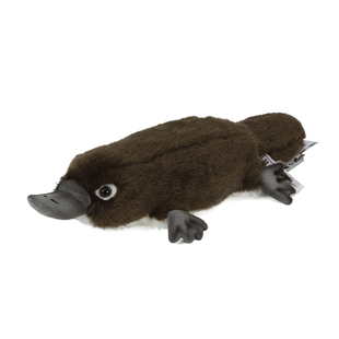 HANSA仿真鸭嘴兽毛绒玩具公仔儿童生日礼物陪伴玩偶送闺蜜娃娃