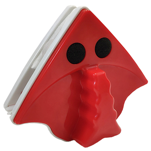 强吸力三角形双面磁性窗户清洁器单层双层加厚中空玻璃擦窗器神器