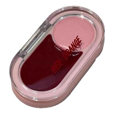 淡颜天花板！通勤党一整个爱惨的双色腮红 水光细闪高光+腮红膏