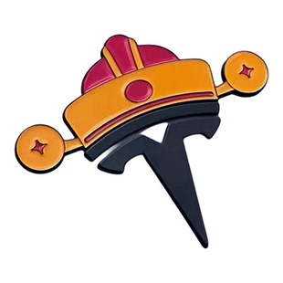 新年氛围装饰财神帽磁吸贴纸车贴汽车发财帽车标贴通用车型节日礼