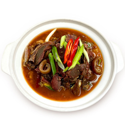 湖南柴火烟薰土家利腊羊肉