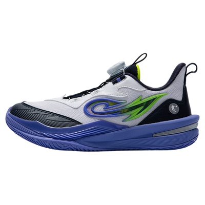 乔丹男童篮球鞋旋钮扣减震防滑