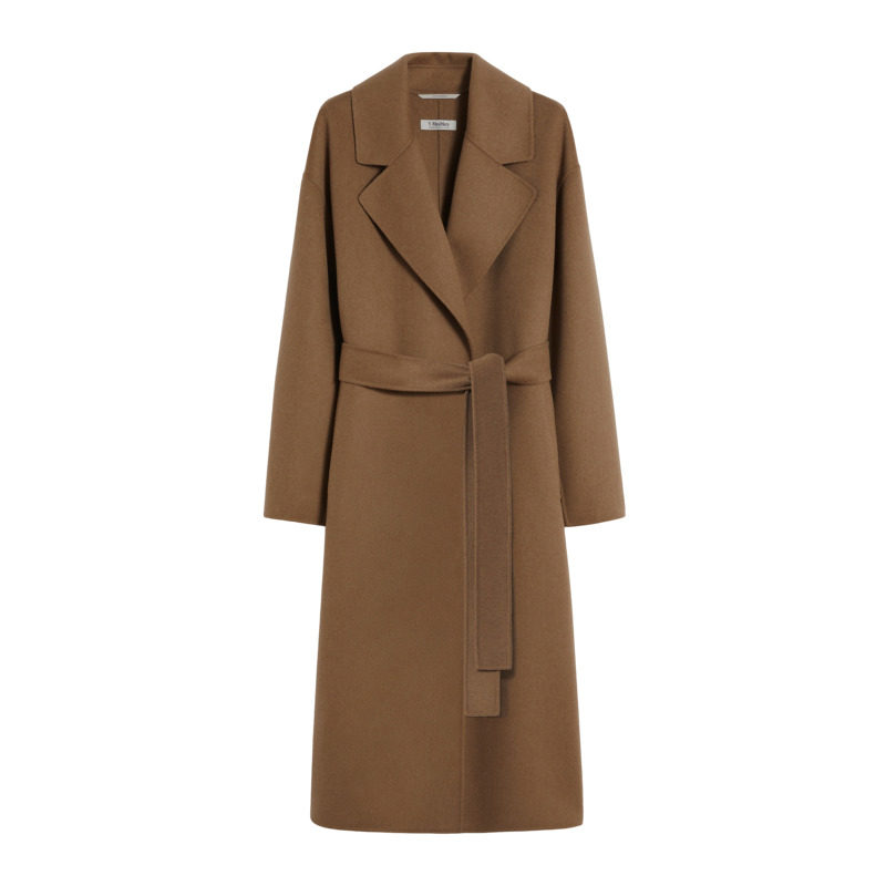 【春夏礼遇】MaxMara 2026春夏女装绵羊毛长款系带大衣9011096106