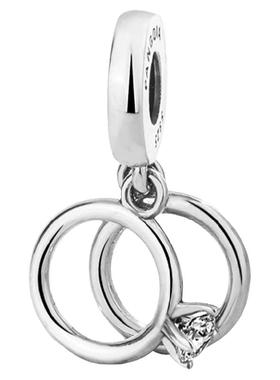 潘家复古吊坠纯银散珠饰品高级感