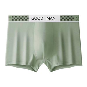 男士内裤纯棉精梳棉平角裤抗菌裆大码中腰速干四角透气男生 内裤