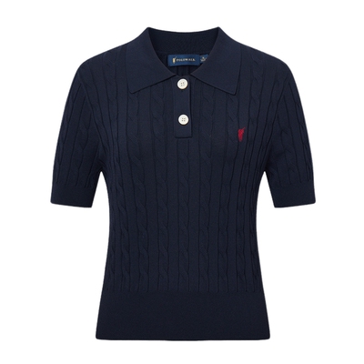 POLOWALK女士短袖针织衫