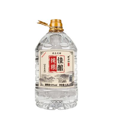 5.5L白酒桶装泡酒纯粮食酒高粱酒