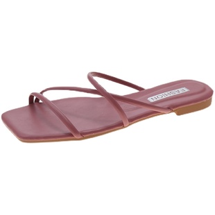 仙女风凉拖鞋女外穿ins2021夏新款韩版百搭平底罗马风可下水拖鞋