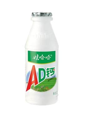 娃哈哈AD钙奶原味/草莓味220ml*整箱12瓶24瓶早餐奶瓶装风味饮品