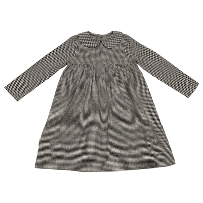 2025春秋季新款儿童纯亚麻连衣裙