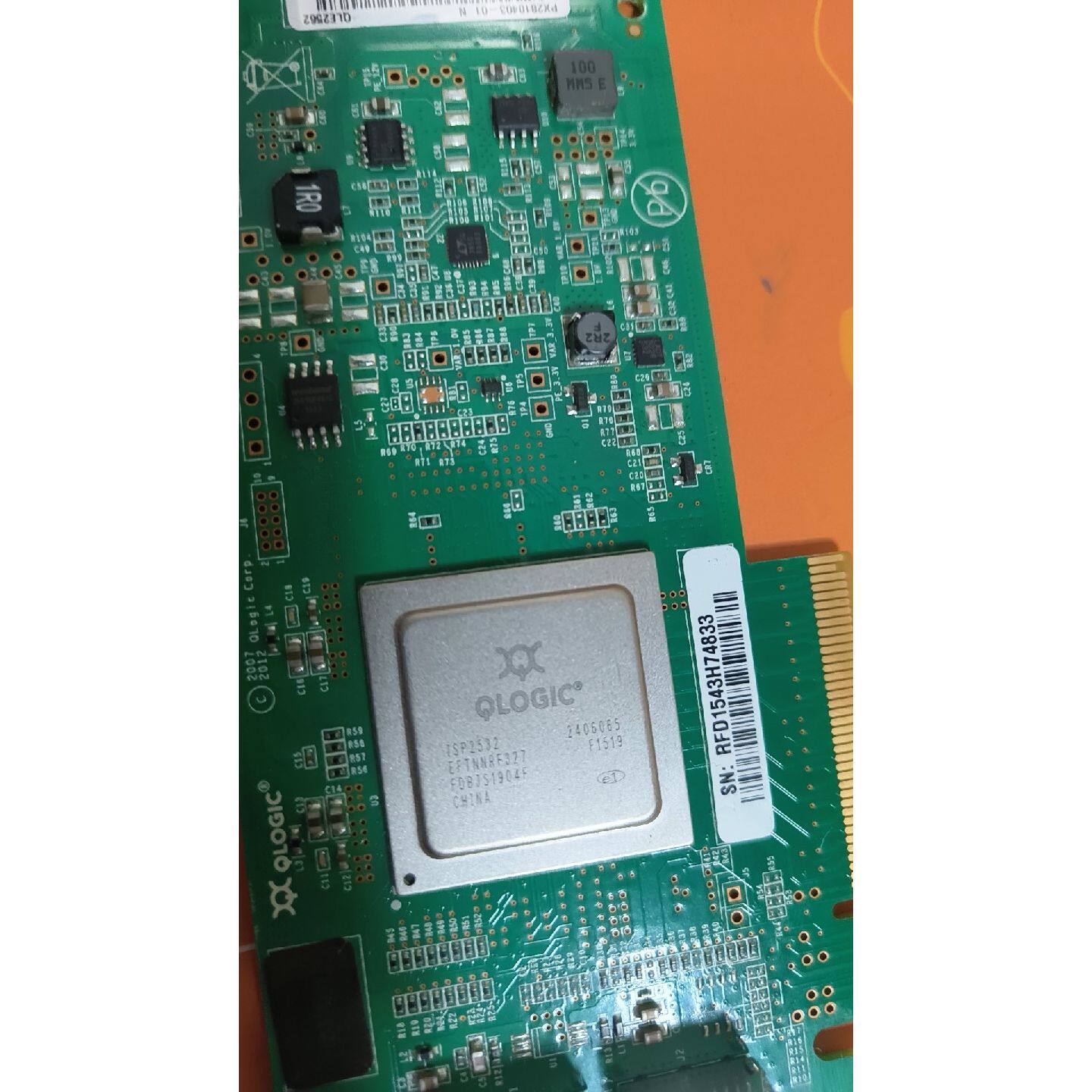 议价QLogic QLE2562 8G双口光纤通道HBA卡 带光