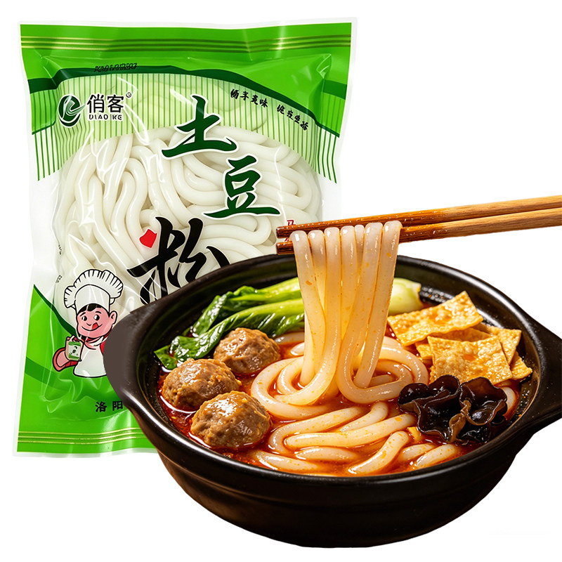 砂锅土豆粉免泡即煮家用商用整箱