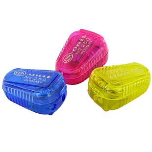 德国KUM250高锋利碳钢刀刃铅芯研磨器削切0.9-3.2mm自动铅笔芯削笔刀学生工程制图用铅笔芯双孔卷笔刀