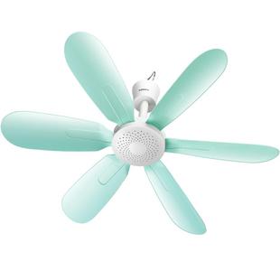 康佳小吊扇蚊帐静音电风扇家用宿舍学生床上吊扇迷你型微风小风扇