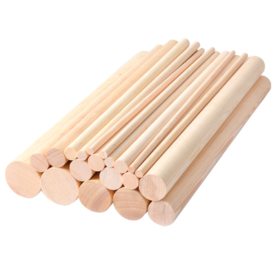 实木棍圆木棒手工diy木条硬松木