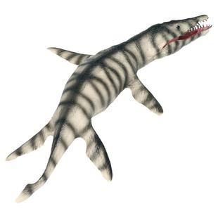 仿真恐龙模型摆件实心海洋动物克柔龙滑齿龙沧龙霸王恐龙玩具手办