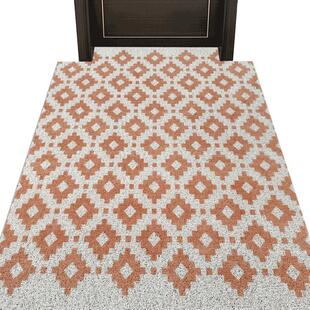 丝圈入户门地垫家用大门口垫子美式进门脚垫防滑玄关地毯可裁剪