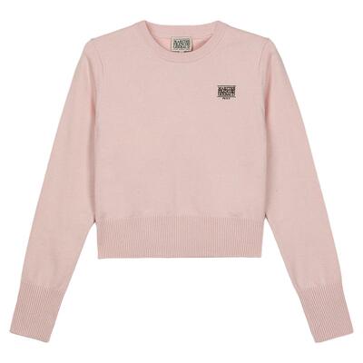 MARITHE女士小经典LOGO短毛衣