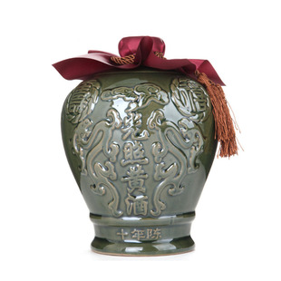 光照皇酒鸿运当头提礼盒15度2坛装十年陈酿 河南邓州刘集黄酒特产