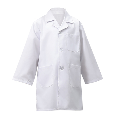 儿童医生服角色扮演表演