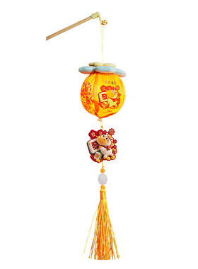 2026马年新款发光柿子灯笼新年