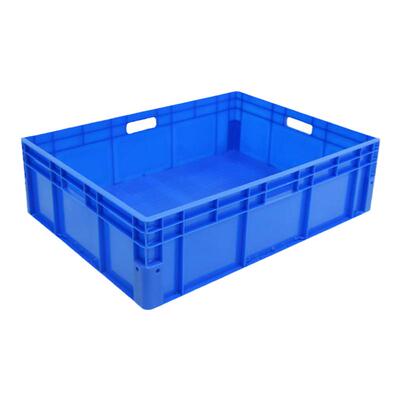 物流周转箱重物箱收纳盒大号塑料胶箱灰色加厚长方形可拆卸分格箱