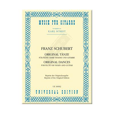 舒伯特原创舞曲集长笛或小提琴