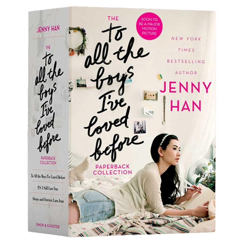 英文原版 致我曾爱过的那些男孩三本套装 The To All the Boys I've Loved Before Paperback Collection 进口英语爱情小说书籍