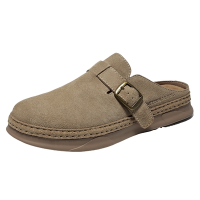 HauttonJeans休闲勃肯鞋真皮男鞋